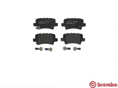Rear brake pad set - brake, fits